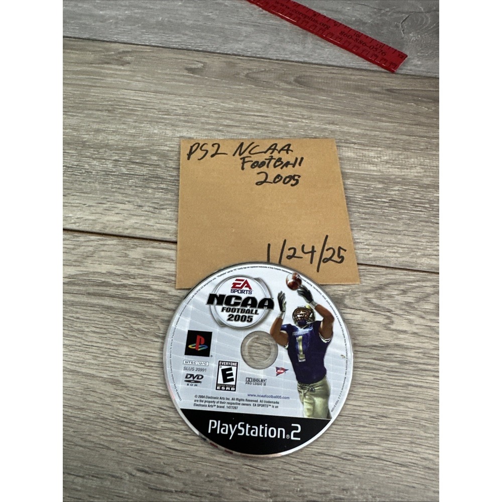 Sony PlayStation 2 Game Disc PS2 Silver Fair Chipped Edge PDSS-013285A1 As-Is